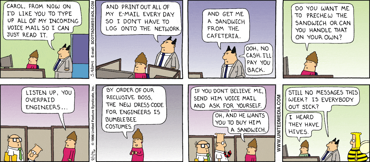Dilbert Cartoon
